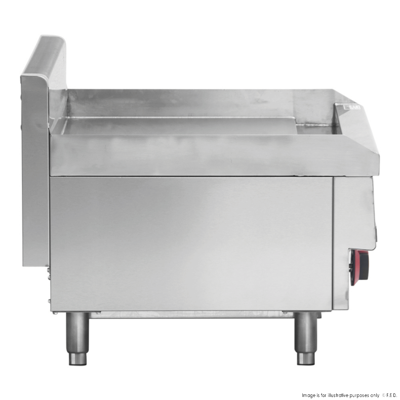 JUS-TRG60ULPG GASMAX Benchtop 2 Bunner Griddle 600mm - Cafe Supply