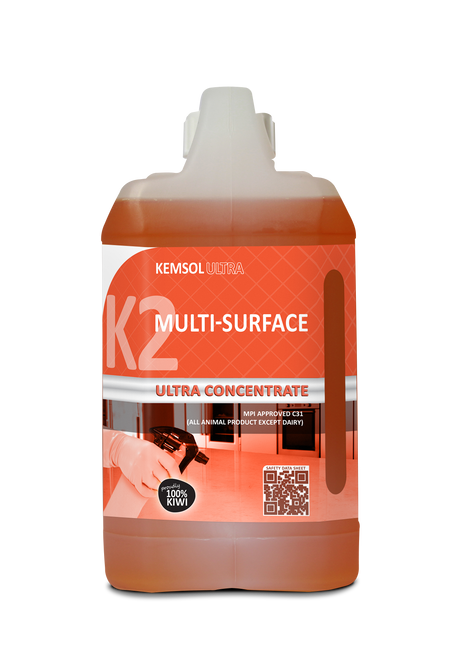 Kemsol K2 Multi-Surface 2L - Cafe Supply