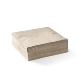 2-Ply Natural Corner Embossed Cocktail BioNapkin - Cafe Supply