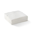 2-Ply White Corner Embossed Cocktail BioNapkin - Cafe Supply