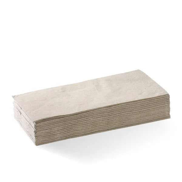 2-Ply 1/8 Fold Natural Dinner BioNapkin - Cafe Supply