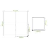 2-Ply 1/4 Fold Natural Corner Embossed Dinner BioNapkin - Cafe Supply
