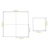 1-Ply 1/4 Fold White Lunch BioNapkin - Cafe Supply