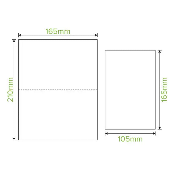 Single Saver 2-Ply Quilted White BioDispenser Napkin - Cafe Supply