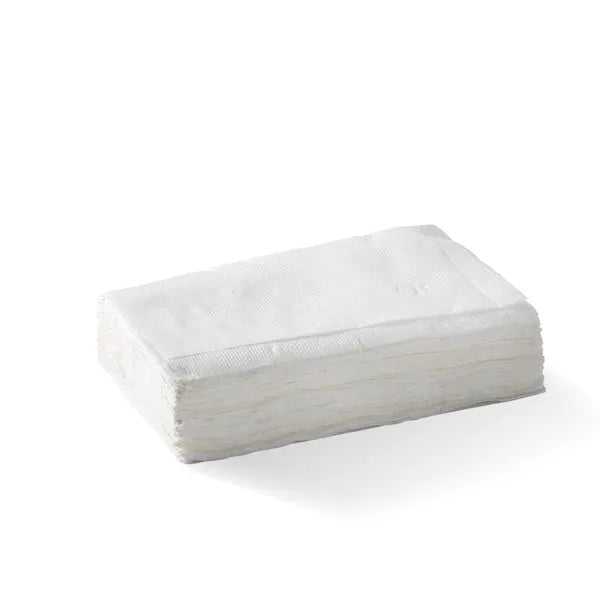 E-Fold Tall 1-Ply White Dispenser BioNapkin - Cafe Supply