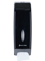 Pacific Hygiene Interleaved Toilet Tissue Dispenser Black - Cafe Supply