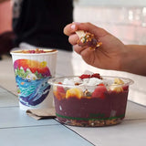 360ml Clear BioBowl - Cafe Supply