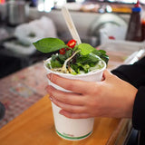 950ml / 32oz White BioBowl - Cafe Supply