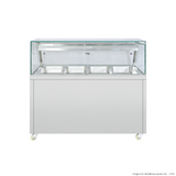 Thermaster Wet and Dry Bain Marie Display 4x1/1 GN Pans PG150FE-XG - Cafe Supply