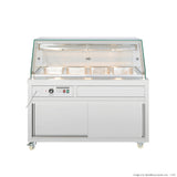 Thermaster Wet and Dry Bain Marie Display 4x1/1 GN Pans PG150FE-XG - Cafe Supply