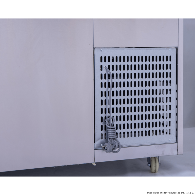 Thermaster Cold Salad & Noodle Bar 5×1/1 GN Pans – PG180FA-XG - Cafe Supply