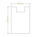 20L Bioplastic Bags With Handle - Cafe Supply