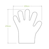 Small Compostable Glove - Cafe Supply