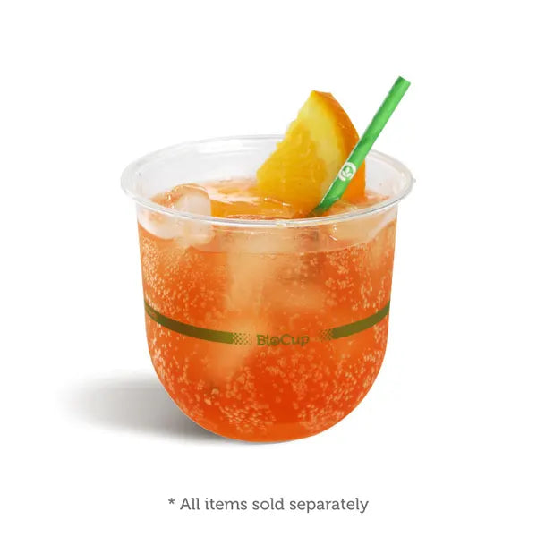 360ml Clear Tumbler Biocup - Cafe Supply