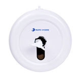 Centre Pull Toilet Roll Dispenser Single - White - Cafe Supply