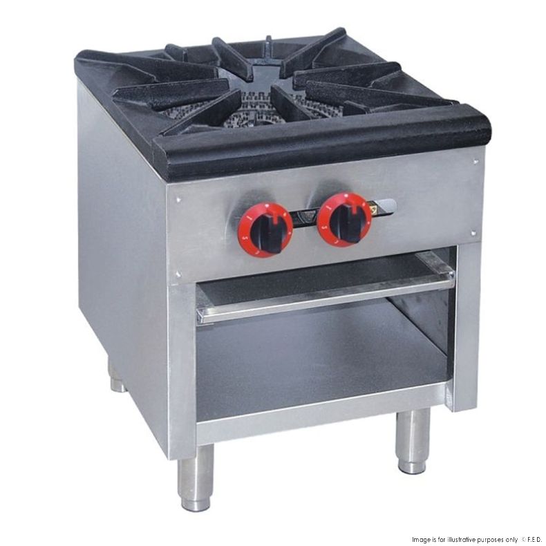 Gasmax Gas Dual Ring Single Burner Single Hob RB-1ELPG - Cafe Supply