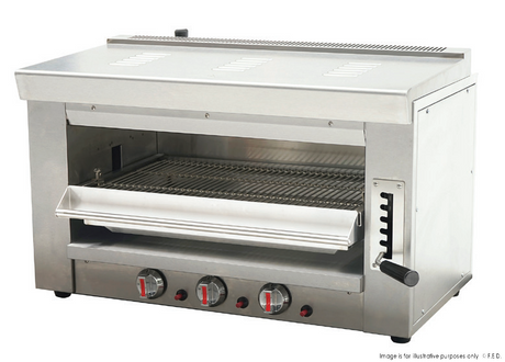 Gasmax Heavy Duty LPG Salamander REB-03ELPG - Cafe Supply