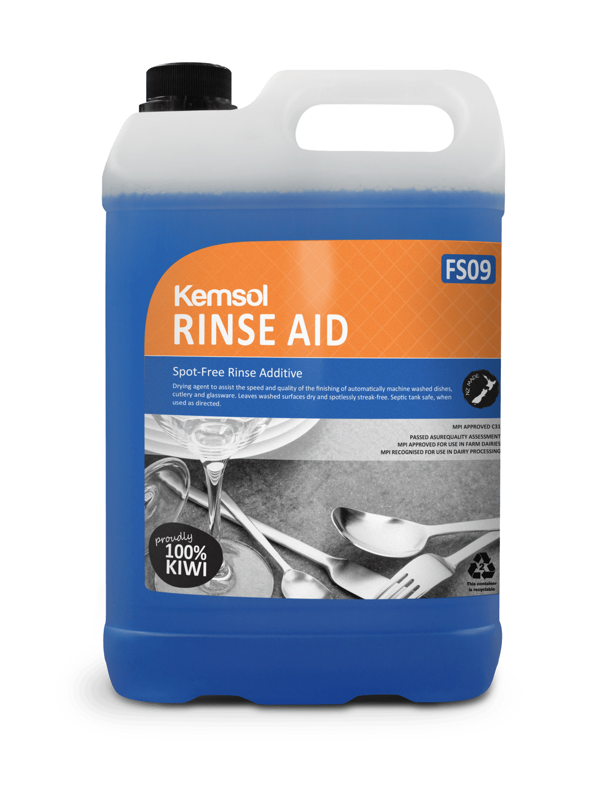 Kemsol Rinse Aid - Cafe Supply