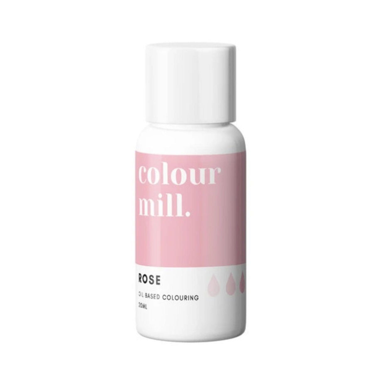 Colour Mill- Oil Based Colouring Rose Pink (20ml) - Cafe Supply