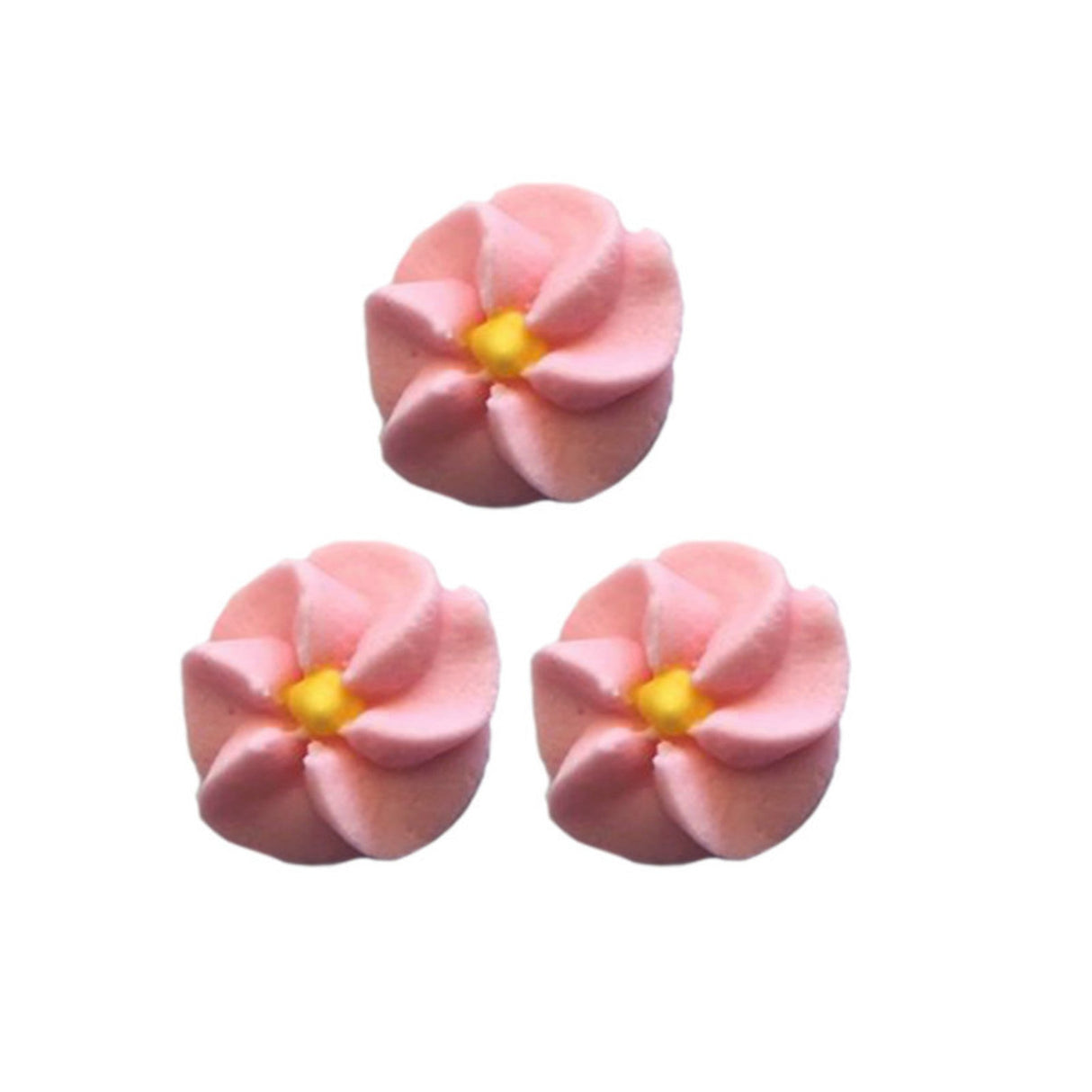 Icing Pink Drop Flowers 18mm (Packet of 50) - Cafe Supply