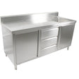 SC-6-1800R-H Cabinet with Right Sink - Cafe Supply