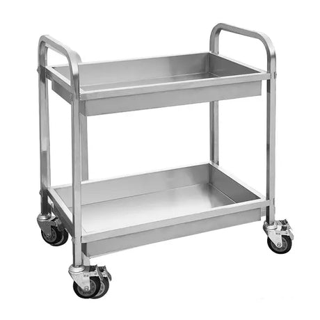 YC-102D – Stainless Steel trolley with 2 shelves - Cafe Supply
