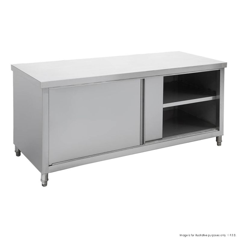 STHT6-1200-H Kitchen Tidy Pass-Thru Workbench Cabinet - Cafe Supply