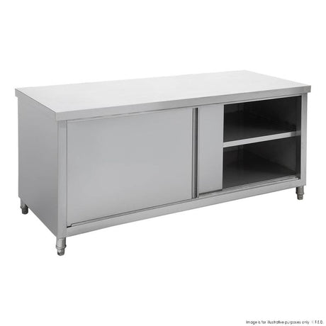 STHT6-1200-H Kitchen Tidy Pass-Thru Workbench Cabinet - Cafe Supply