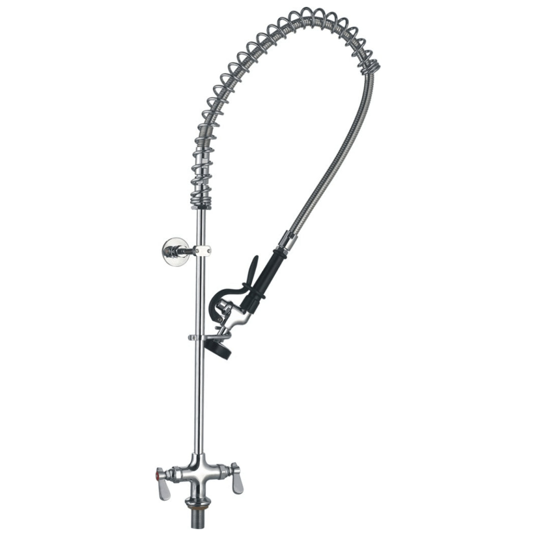 Sunmixer Pre Rinse Unit with 510mm Riser and 1118mm Hose T98001-1 - Cafe Supply