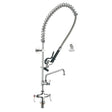 Sunmixer Pre Rinse Unit with Add-on faucet and 305mm Swing Nozzle T98001-2 - Cafe Supply