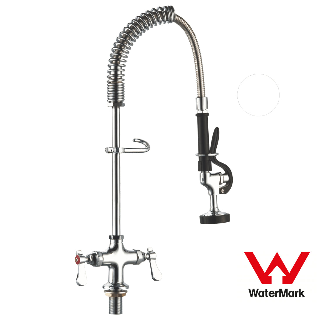 Sunmixer Mini Pre Rinse Unit with 180mm Riser and 560mm Hose T98001MN-1 - Cafe Supply