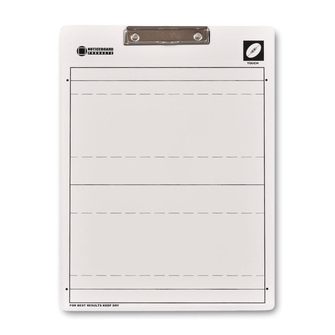 COACHING CLIPBOARD | Magnetic | Medium 300 x 400mm - Cafe Supply