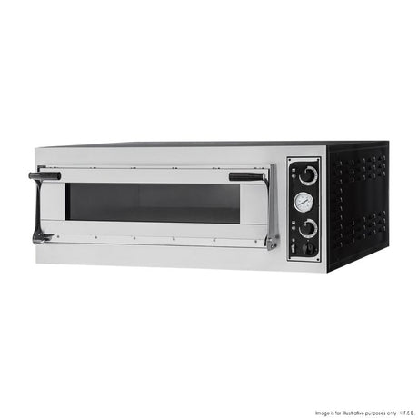 TP-2-1-SD Prisma Food Pizza Ovens Single Deck 6 x 35cm - Cafe Supply