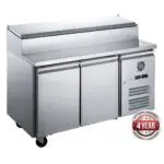 FED-X S/S Two Door Sandwich Counter – XSS8C15S2V - Cafe Supply