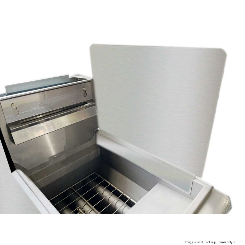 Deep Fryer Side Splash Guard – USG-1 – 520 x 465mm - Cafe Supply