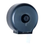 Pacific Hygiene Single Jumbo Toilet Roll Dispenser - Black - Cafe Supply