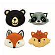 Woodland Animals Assorted 38mm (60) - Cafe Supply