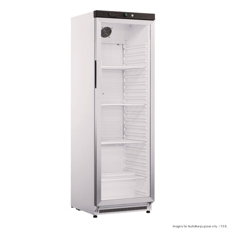 FED-X 350L Single Glass Door Fridge XR400SG - Cafe Supply