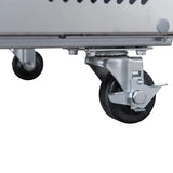 FED-X S/S Three Door Bench Freezer – XUB6F18S3V