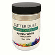 Glitter Dust - Sparkle White 100gm (100% Edible) - Cafe Supply