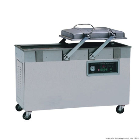 Yasaki Commercial Floor Type Double Chamber Vacuum Packing Machine ZJ-VM500S2C - Cafe Supply