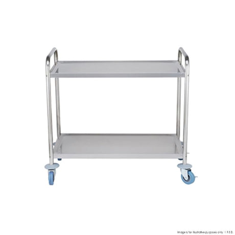 YC-102 Stainless Steel trolley - Cafe Supply