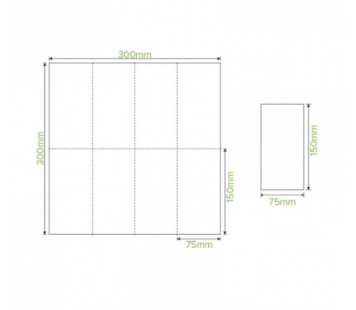 1-PLY 1/8 FOLD NATURAL LUNCH BIONAPKIN - Cafe Supply