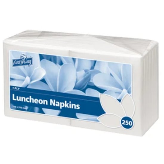 1 Ply Luncheon Serviettes - Cafe Supply