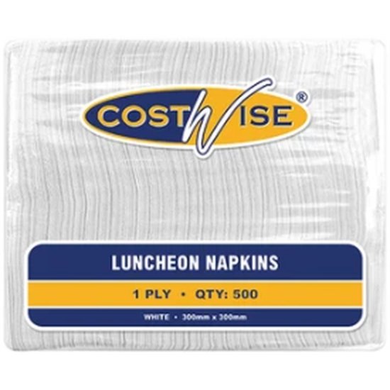 1 Ply Luncheon Serviettes - Cafe Supply