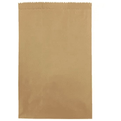 #10 Flat Brown Paper Bags - Cafe Supply