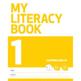 Warwick My Literacy Book 1 14mm Ruled 64 Page - Cafe Supply