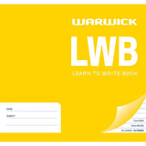 Warwick Learn To Write LWB 32 Leaf Dashed 7mm Ruled 14mm 198x210mm - Cafe Supply
