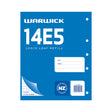 Warwick Refill 14E5 Loose Leaf 40 Leaf 7mm Quad 255x205mm - Cafe Supply