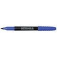 Warwick Marker Blue Fine Tip Permanent Box Of 12 - Cafe Supply